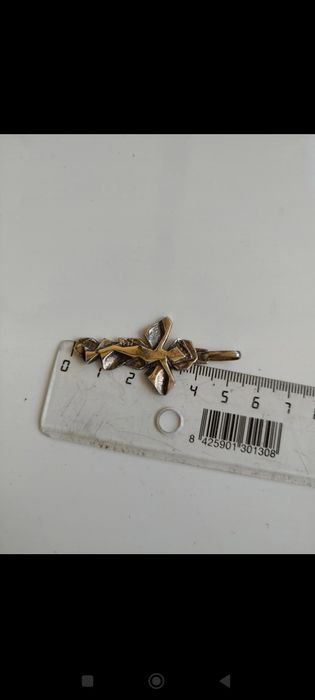 Medalha cruz em prata 835