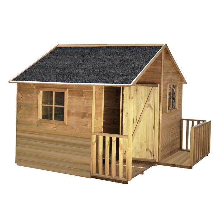 NOWY Drewniany domek dla dzieci ogrodowy 182x217x174 cm IMPREGNOWANY