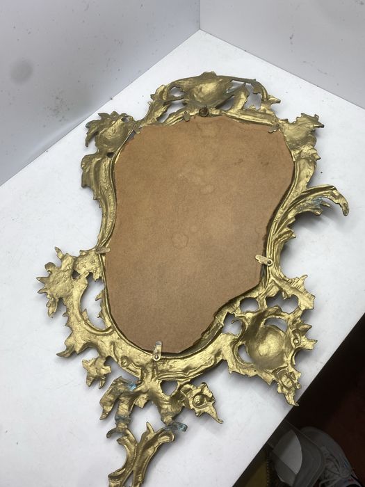 Espelho antigo em latao