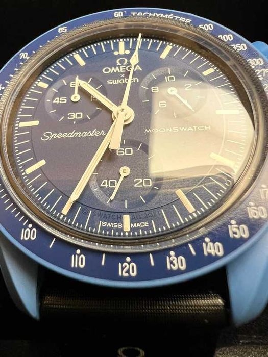 SO33N100 Omega x Swatch Neptun Lodowe Wiry