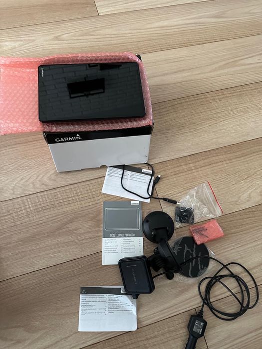 Nawigacja gps sat nav Garmin dezl lgv1000 10” pelny zestaw
