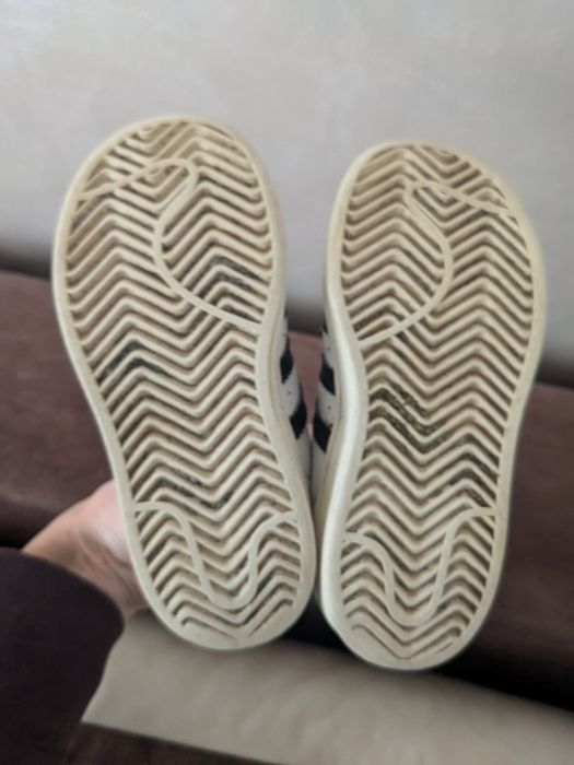 Кросівки кеди дитячі Adidas superstar 25,5 р 15,5 см