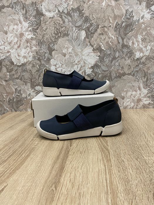 Clarks trigenic шкіряні мокасини балетки туфлі