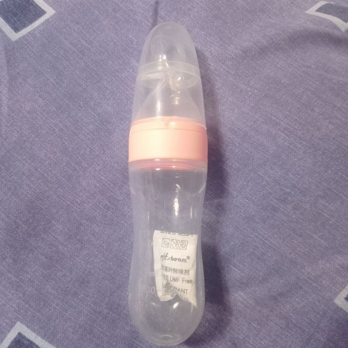 Бутилочка силіконова для годування