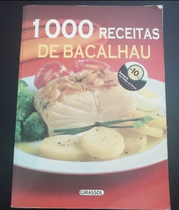 Livro  receitas bacalhau