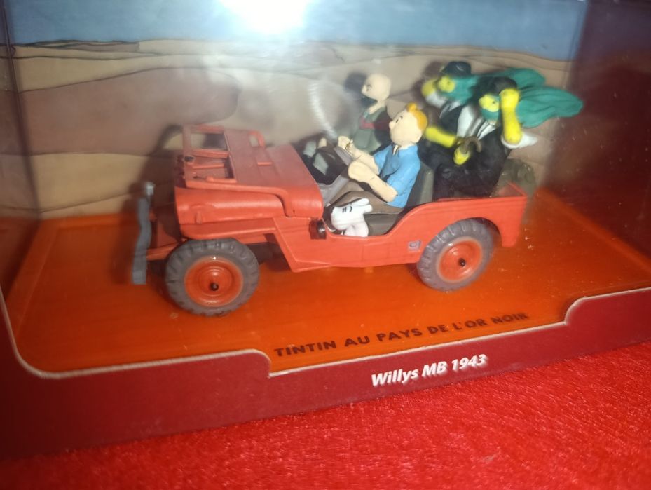 Tintin Jeep Willys MB 1943 Novo