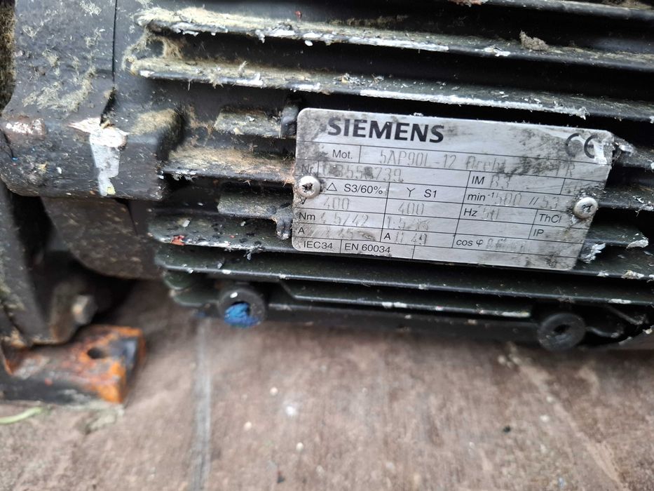 Motoreduktor Siemens 53 obr hamulec