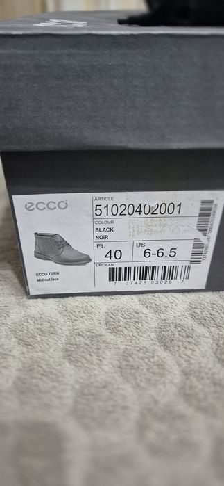 Ботінки ecco turn на gore-tex