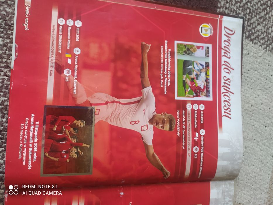 Album z kartami Dumni z naszych Polska 2018