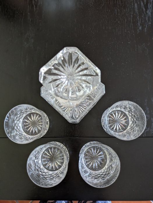 Conjunto de Cristal - Como Novo