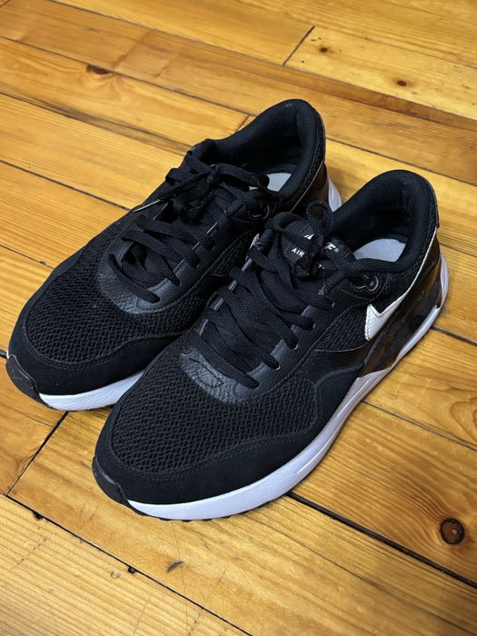Кроссівки чоловічі 46р Nike Air Max Systm Black Dm-9537-001 чорні