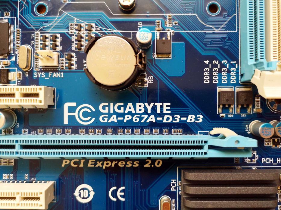 Материнська плата Socket  1155    Gigabyte GA-P67A-D3-B3