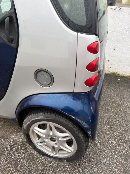 Smart 2004 acidentado