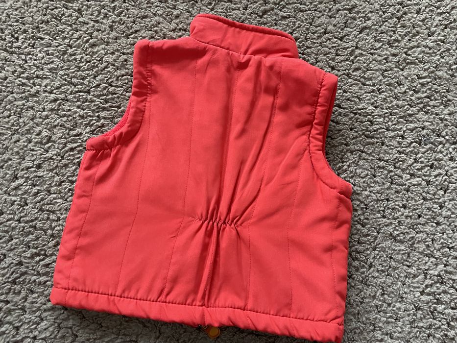 #8 Bezrekawnik kamizelka dla dziewczynki r. 92