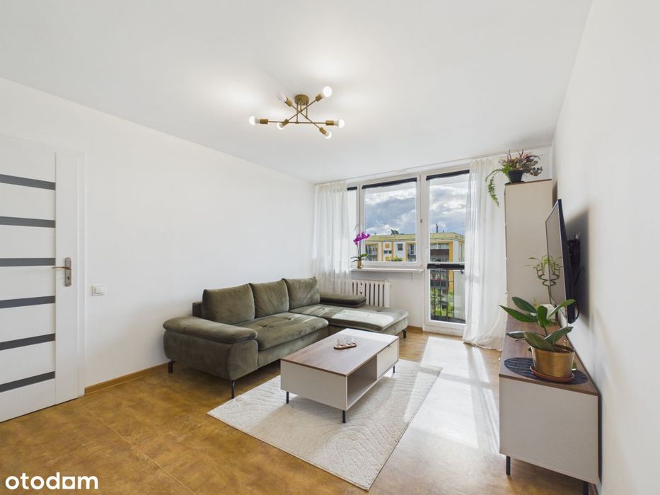 2 pokoje z balkonem | 51,3 m2 | Północ