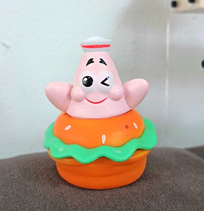 Figuras de hambúrguer do Bob Esponja (6 peças)