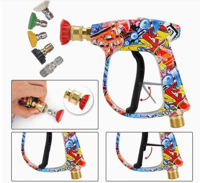 Пистолет для мойки высокого давления под Karcher M22 быстросьем керхер