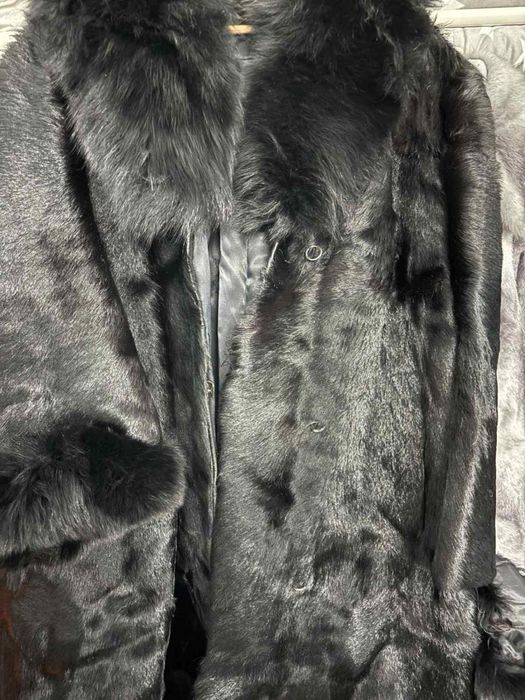 Натуральна шуба великого розміру