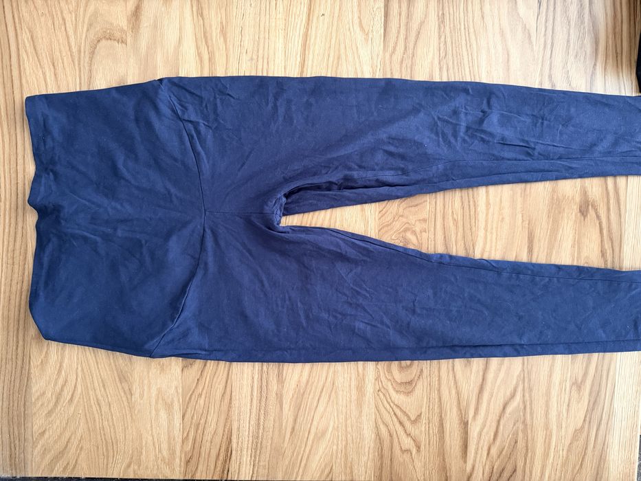 Leginsy ciążowe granatowe