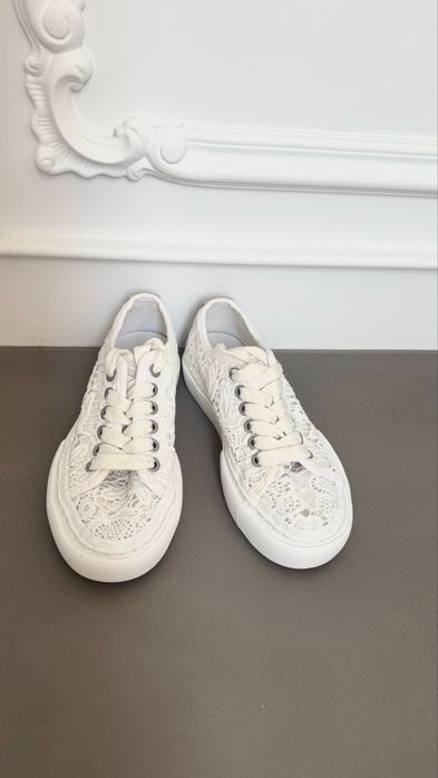 Zara koronkowe trampki 32 tenisówki