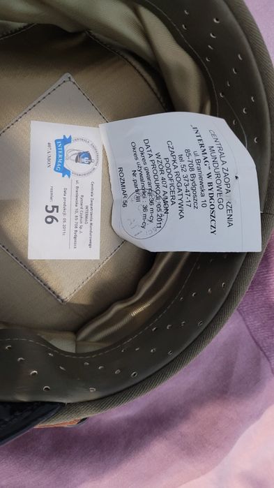 Czapka rogatywka 407a MON Rozmiar 56