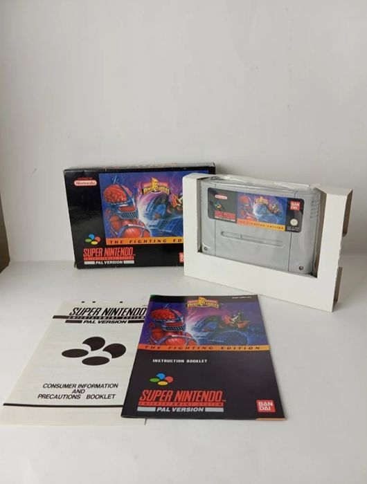 Power Rangeres the flithing edition super nintendo