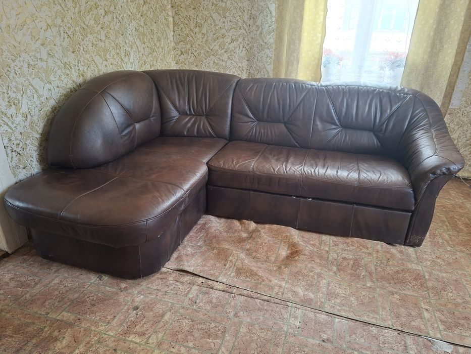 Narożnik skórzany 250x180 cm