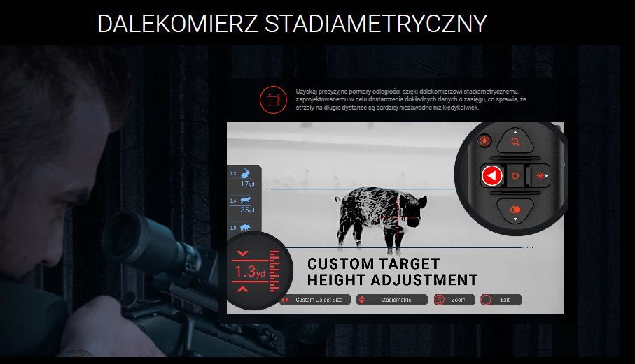 Luneta termowizyjna ATN Mars LTV+ 3-9x19mm 320×240