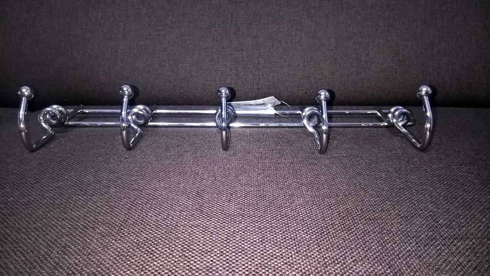 wieszak ścienny Toro Twist 5 haczyków (43 cm x 14 cm) NOWY