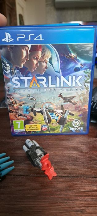 ZESTAW Starlink battle of atlas starter pack+figurki+plyta PS4 GRA