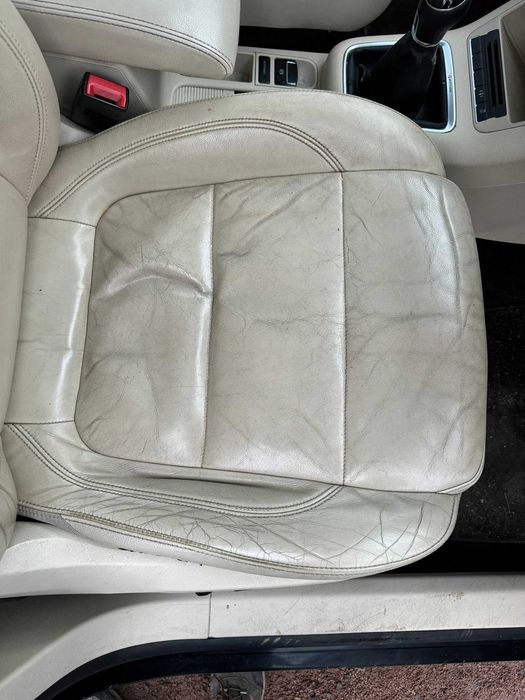 Комплект сидінь сидіння салон VW Tiguan 1 шкіра біла підігрів