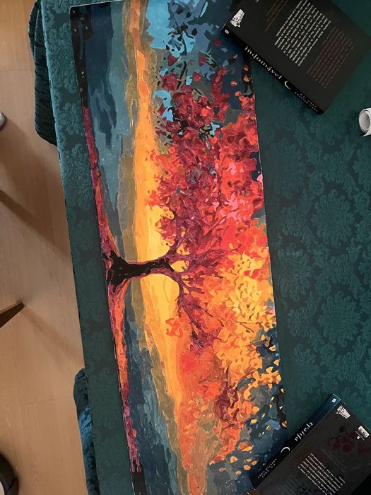 Quadro em folha de tela
