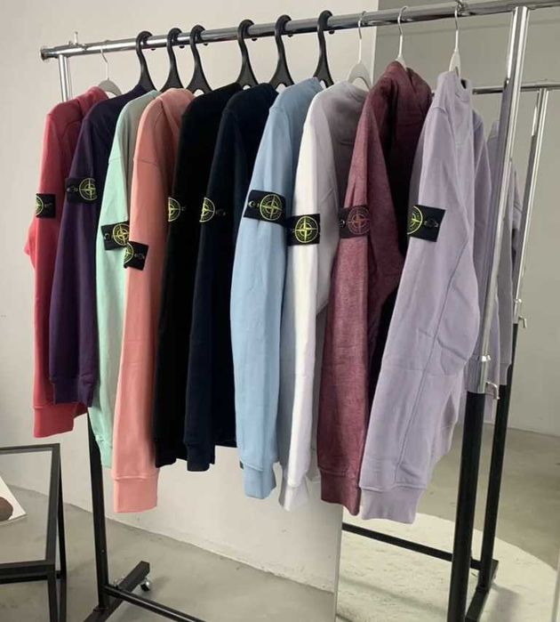 ‼️ РОЗПРОДАЖ ‼️ Кофта мужская Stone Island. Зип худи Стон Айленд 2026