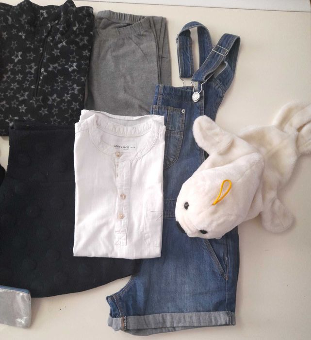 Lote de Roupa para Menina 9/10 Anos