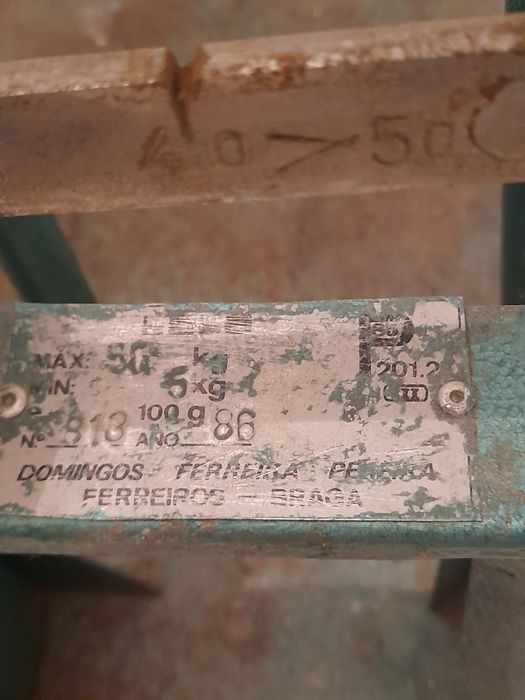 Balança decimal 50kg