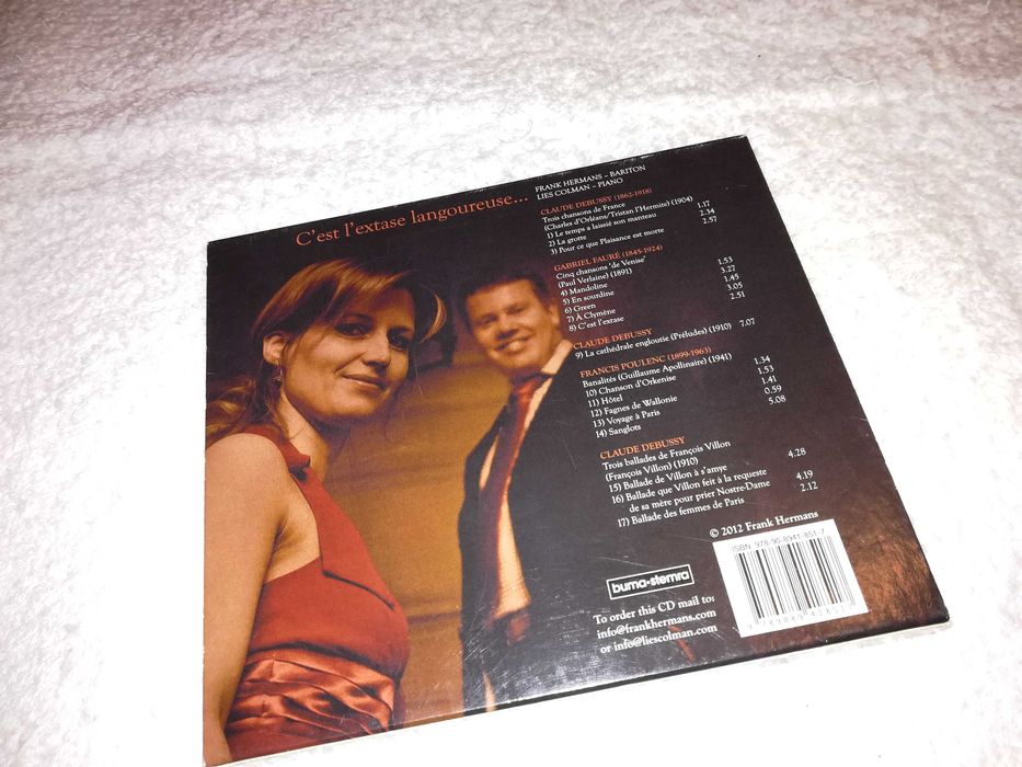 frank hermans e lies colman (c´est l´extase langoureuse) cd