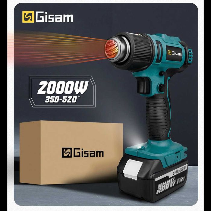 D61-Pistola máquina ar quente calor multifunções plásticos