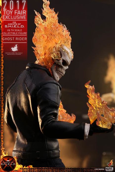 Фигурка 1/6 hot toys tms 05 AGENTS OF S.H.I.E.L.D. – GHOST RIDER