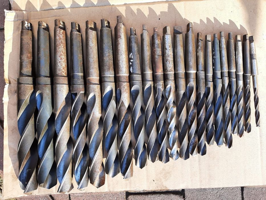 Wiertła na stożek do metalu.     od7-29,  21szt       od 7mm do 67mm