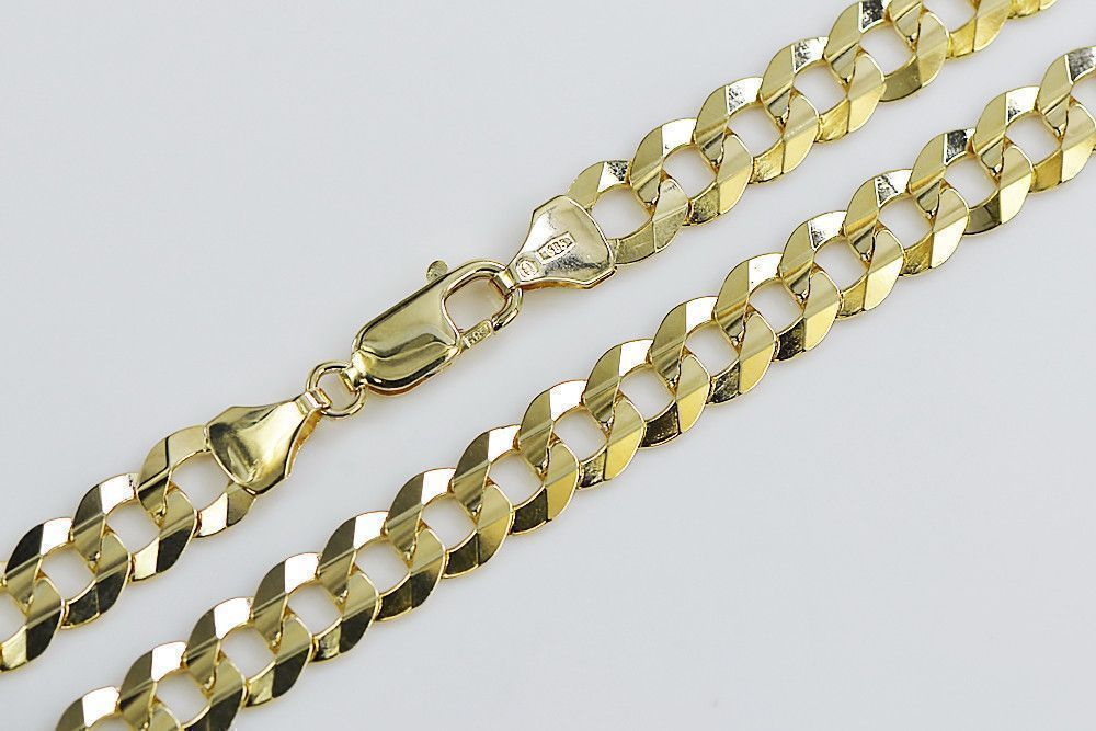 Złoty łańcuszek 14k 585 włoski 27g Pancerka Excellent diament cc099y K