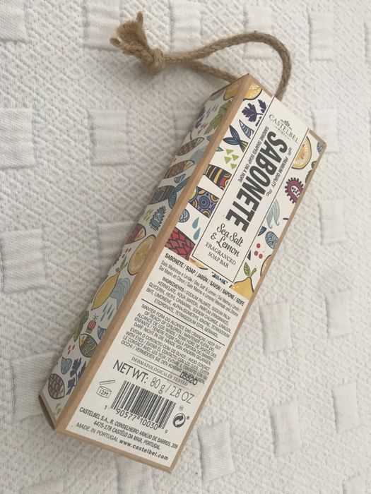 Sabão soap Castelbel Porto sea salt and lemon Limão e sal