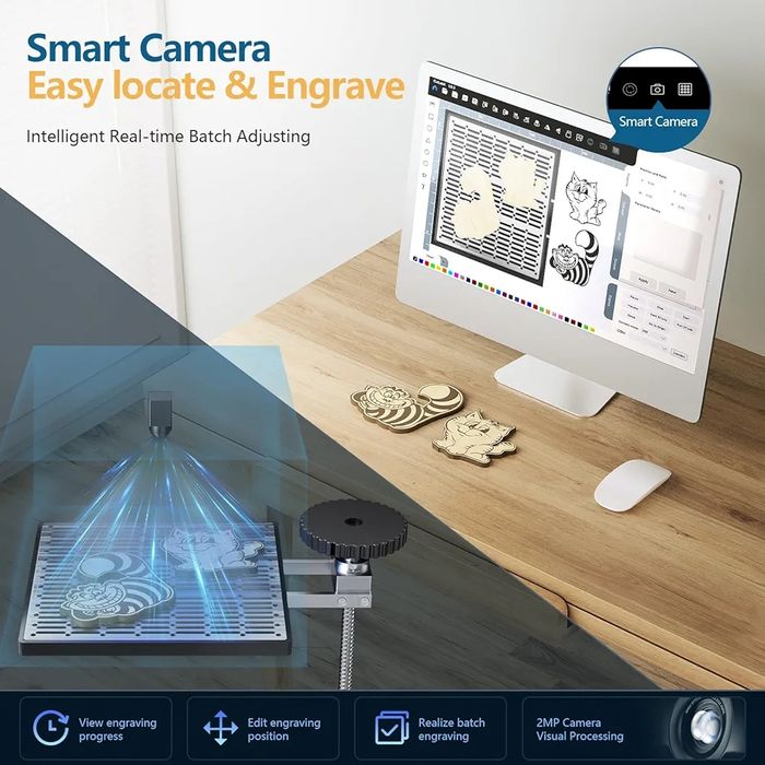 Grawerka laserowa, WAINLUX K8 10W