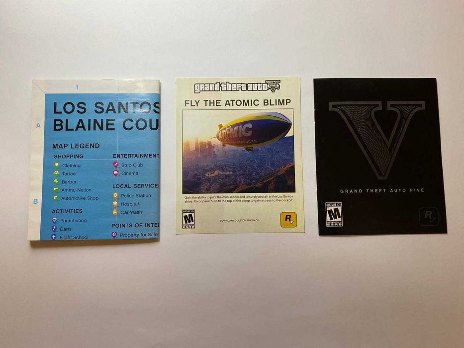 Американські та німецькі видання GTA V, GTA San Andreas, GTA IV, GTA Vice City, GTA III для XBOX та PS. Ціни дивіться в описі