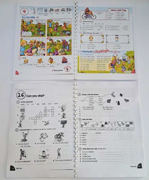 Fly High 4.  Комплект: Pupils Book and Activity Book, Fly High 1 3 4