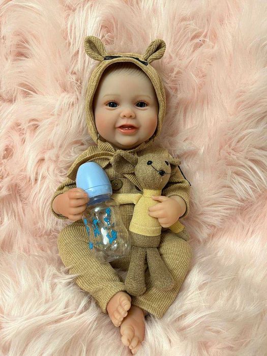 61) Кукла Реборн Младенец Mateo Premium Class 3D 45-47 см.Винил