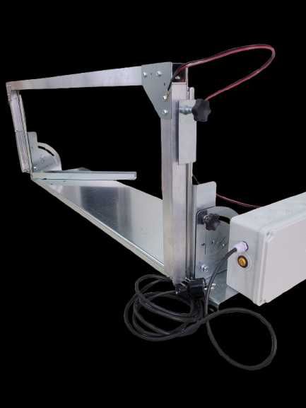 Gilotyna, przecinarka do styropianu 103x30, cała z metalu, ocynk, 300W