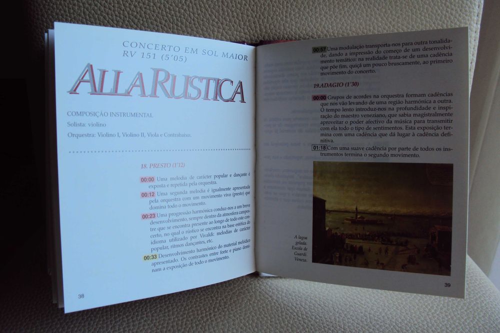 VIVALDI - 1 CD  com Guia de Audição