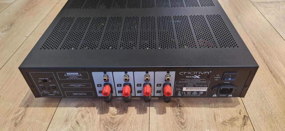 Emotiva BasX A4 Wzmac mocy 4-kan Gwarancja do 24.11.2028