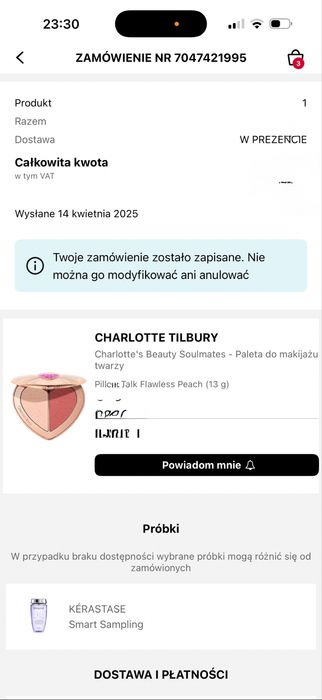 Sprzedam Charlotte Tilbury róż z pudrem limitowana edycja.