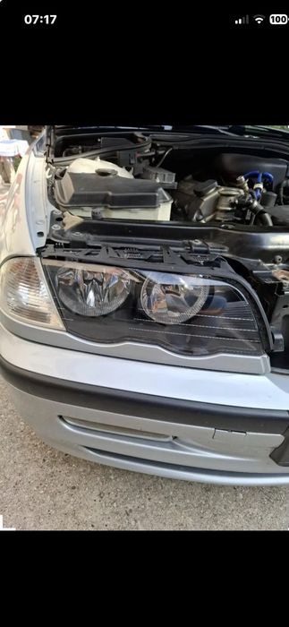 Скло фар BMW E46 і E39